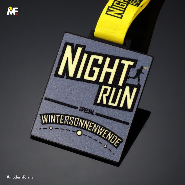 Night Run Medaille - Wintersonnenwende