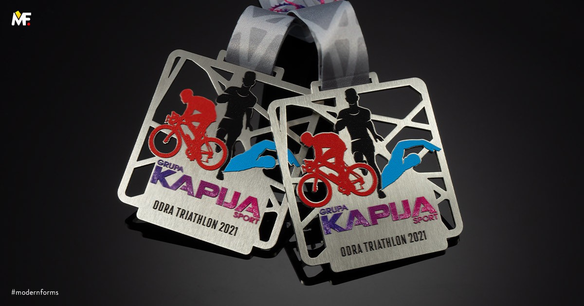 Metallmedaille Odra Triathlon 2021
