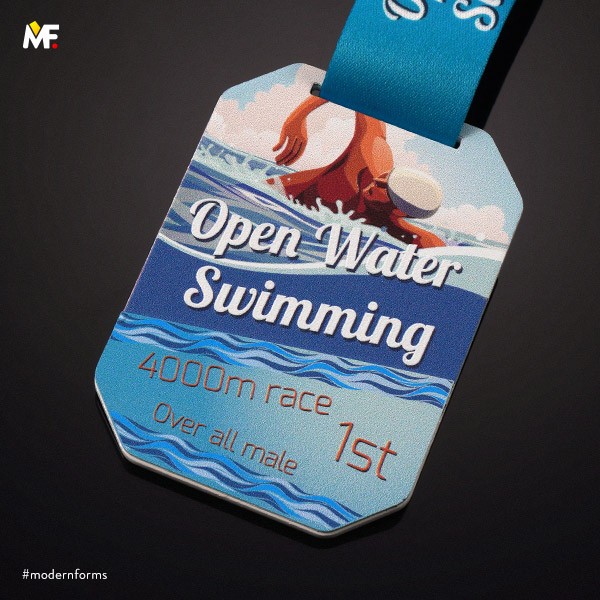 Freiwasser-Schwimmen Medaille